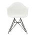 Cadeira de Braços em Plástico Eames DAR / Base Preta